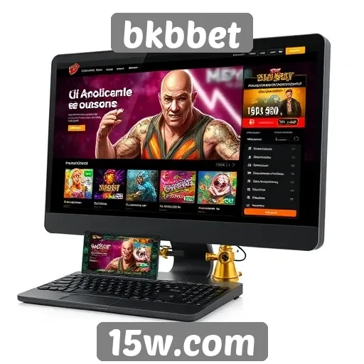 Análise da interface do usuário no site bkbbet